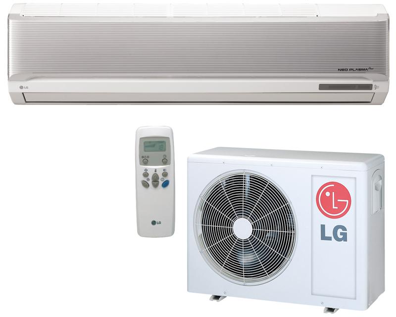 Ar Condicionado Split 12000 BTU/s Frio 220V LG Neo Plasma Plus TS ...